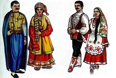 Купить Татарский национальный мужской костюм